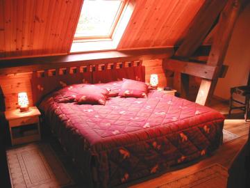 Chalet-chambre-lit160